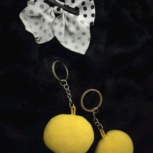 Two Emojis Keychain