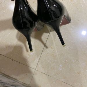 Heels Pumps Pointed Black