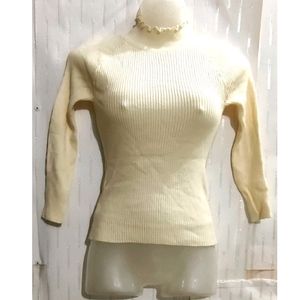 Soft Fitted Sweater for Women's