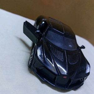 Black  Bugatti Diecast Car Model