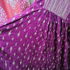 Rangila Wine Colour beautiful Anarkali