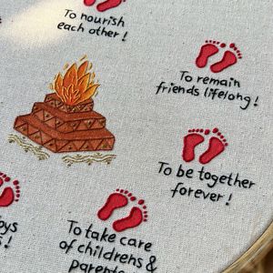 Seven Promises Embroidery Design