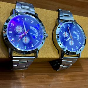 Combo Of 2 Men's Casual Watches
