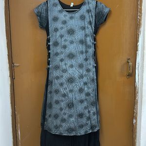 Black Festive Kurta