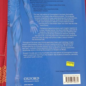 Cunningham Anatomy Practical Book