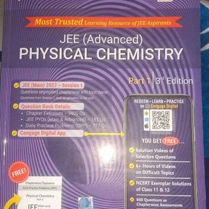 Cengage Physical Chemistry Latest Edition