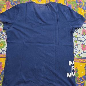 Being Human M Size Blue Colour Half Sleeve T Shirt