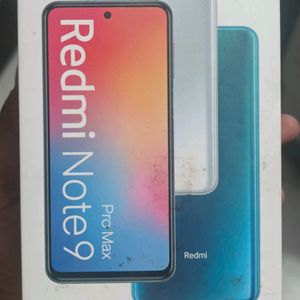 Redmi Note 9 Pro Max Box And Adaptor