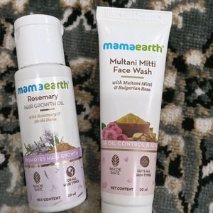 Facewash And Rosemary Oil