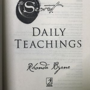 Secret Daily teaching