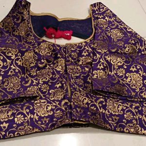 Jama Silk Blouse With Back Design