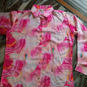 Premium Quality Satin Silk Shirt