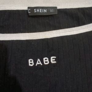 Shein Black Top (32-34inch)