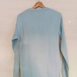 Sky Blue Mens Sweater