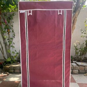 New Sealed Pack Of 6 Layer Maroon Shoe Rack