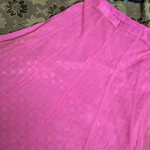 Net Lenhanga With Full Top Stitched