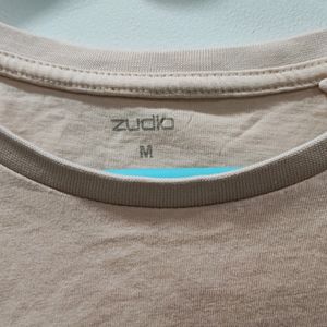 Zudio Music Printed Oversized Tee