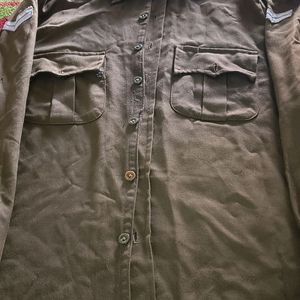 Police Vardi Shirt Khaki Colour