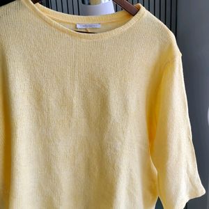 🆕 Zara Short Sleeve Light Sweater🇸‌🇦‌🇱‌🇪24hrs