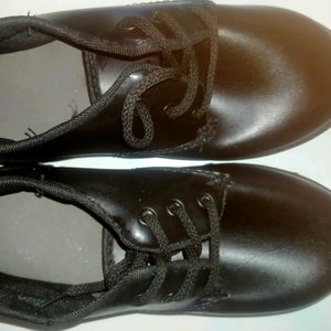 Black Shoes New 21cm Foot Size Not Used