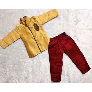 Kids Sherwani & Bottom Set like new condition