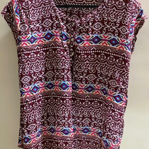 Printed Casual Top