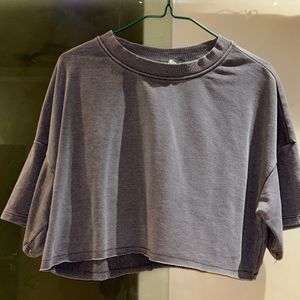 H&M Cropped T Shirt