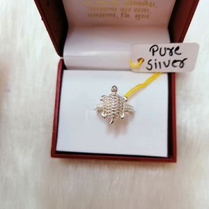 Pure Silver Turtle Ring