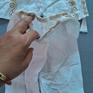 Young Boy's Cotton Kurta Dhoti...