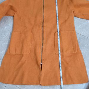 Orange coat