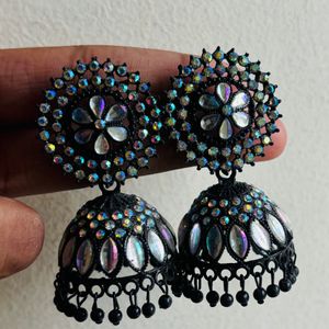 Black Jhumkas🖤🖤