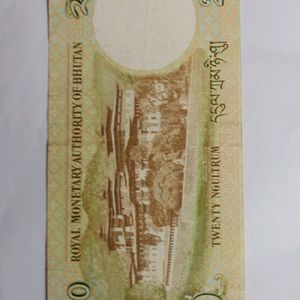 Collectable - Bhutan Currency Note