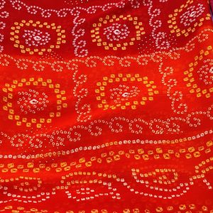 GeorgetteBandhani Print saree