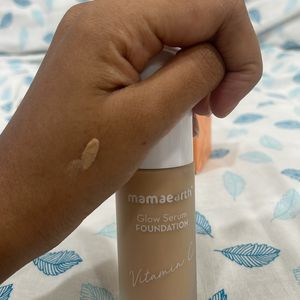 Mamaearth Glow Serum Foundation