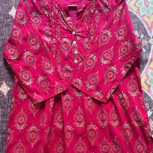 Red Festive Tunic