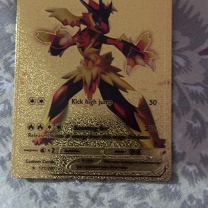 RarePokemon Gold Card