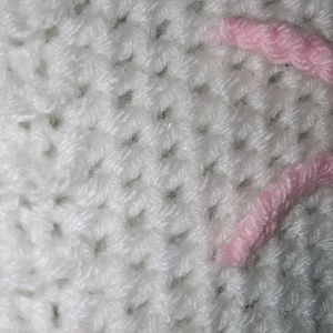 Pink & White Fingerless Gloves: Cozy & Cute!