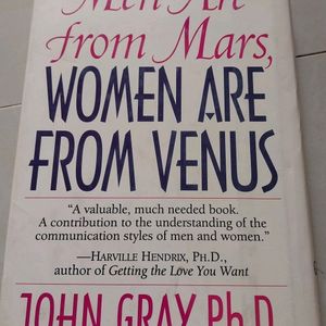 Men are From Mars, Women R Frm Venus- John Gary