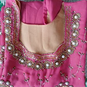 Work Kurta (Pink)