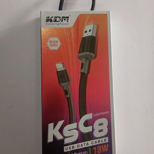 KDM KSC8 LIGHTNING USB DATA CABLE IPHONE