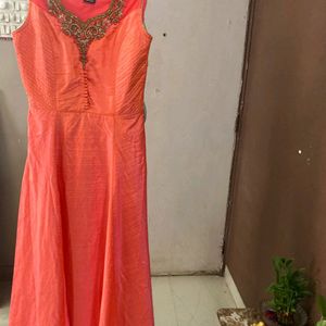 CLEARANCE SALE FESTIVE DRESS GOWN ONCE USED