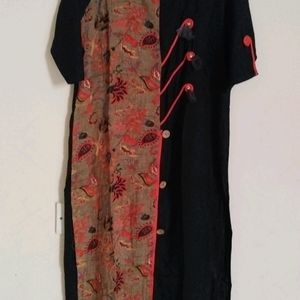 Brand NewDesigner Kurti Black Color