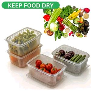 Plastic Container Food/ Refrigerator.