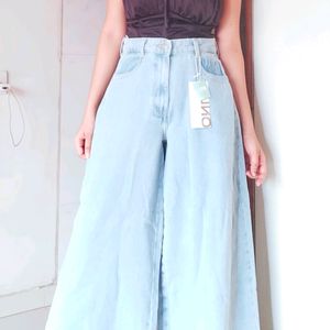 ONLY Wide Leg High Rise Jeans