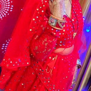 Mirror Work Lehenga Choli