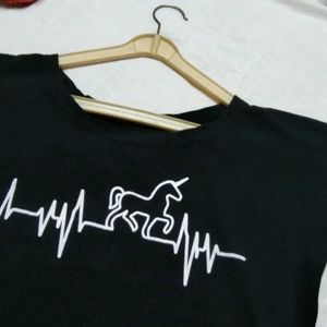 Women  Horse Heartbeat T-shirt