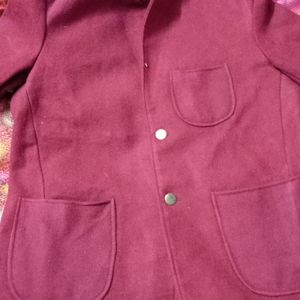 42 Mehroon Coat