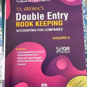 Class 12 Double Entry Book Keeping Ts Grewal