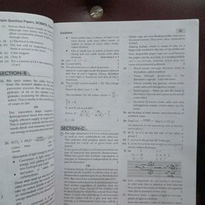 Sample Paper Science