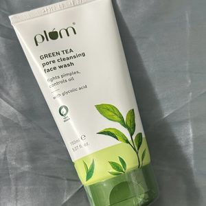 Plum Green Tea pore cleaning Face Wash